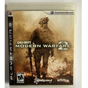 Call of Duty Modern Warfare‎ 2 - Sony PlayStation 3 - CIB W/ Manual Tested Works